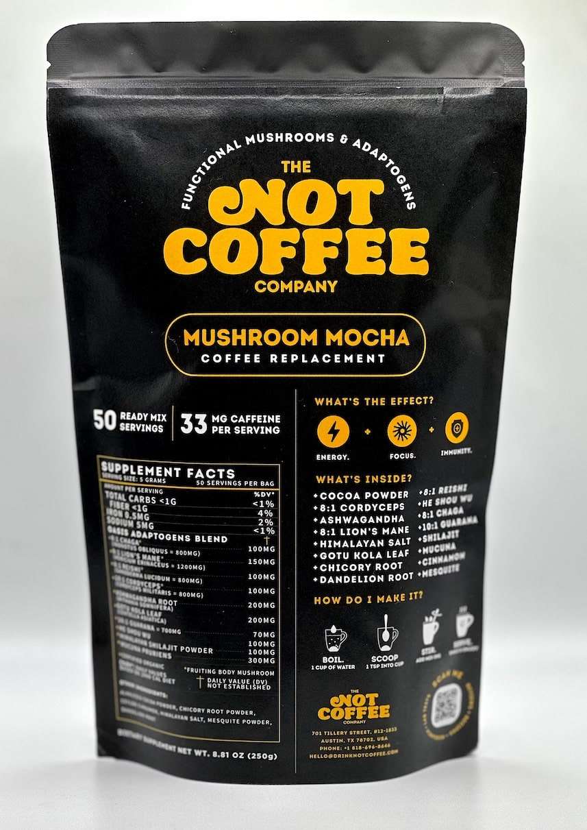 NOT COFFEE - 50 Serving Bulk Bag
